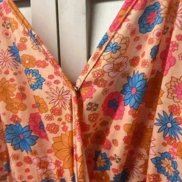 Floral Spaghetti Strap Dress Size XL - Picture 4 of 7